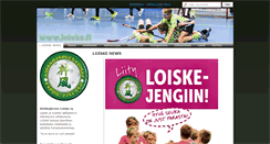 Desktop Screenshot of loiske.fi