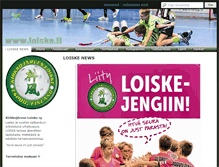 Tablet Screenshot of loiske.fi